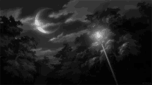 Gif animé gothique ciel